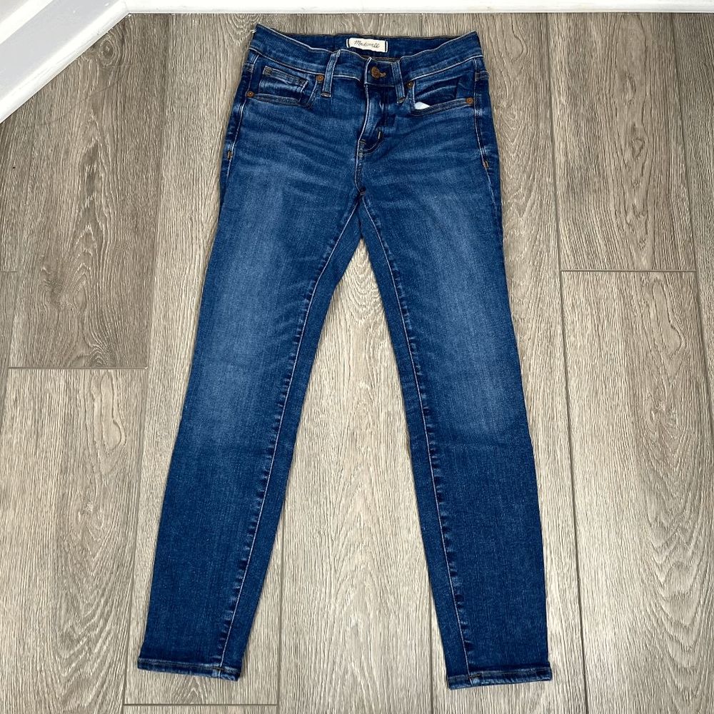 Madewell 8" Skinny Blue Jeans‎ Size 26 P